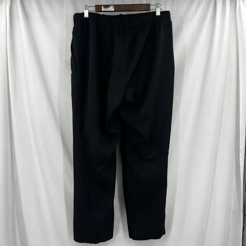 Nike Dri-FIT Team Track Pants Mens XL Black Woven Athletic Training 800201-010